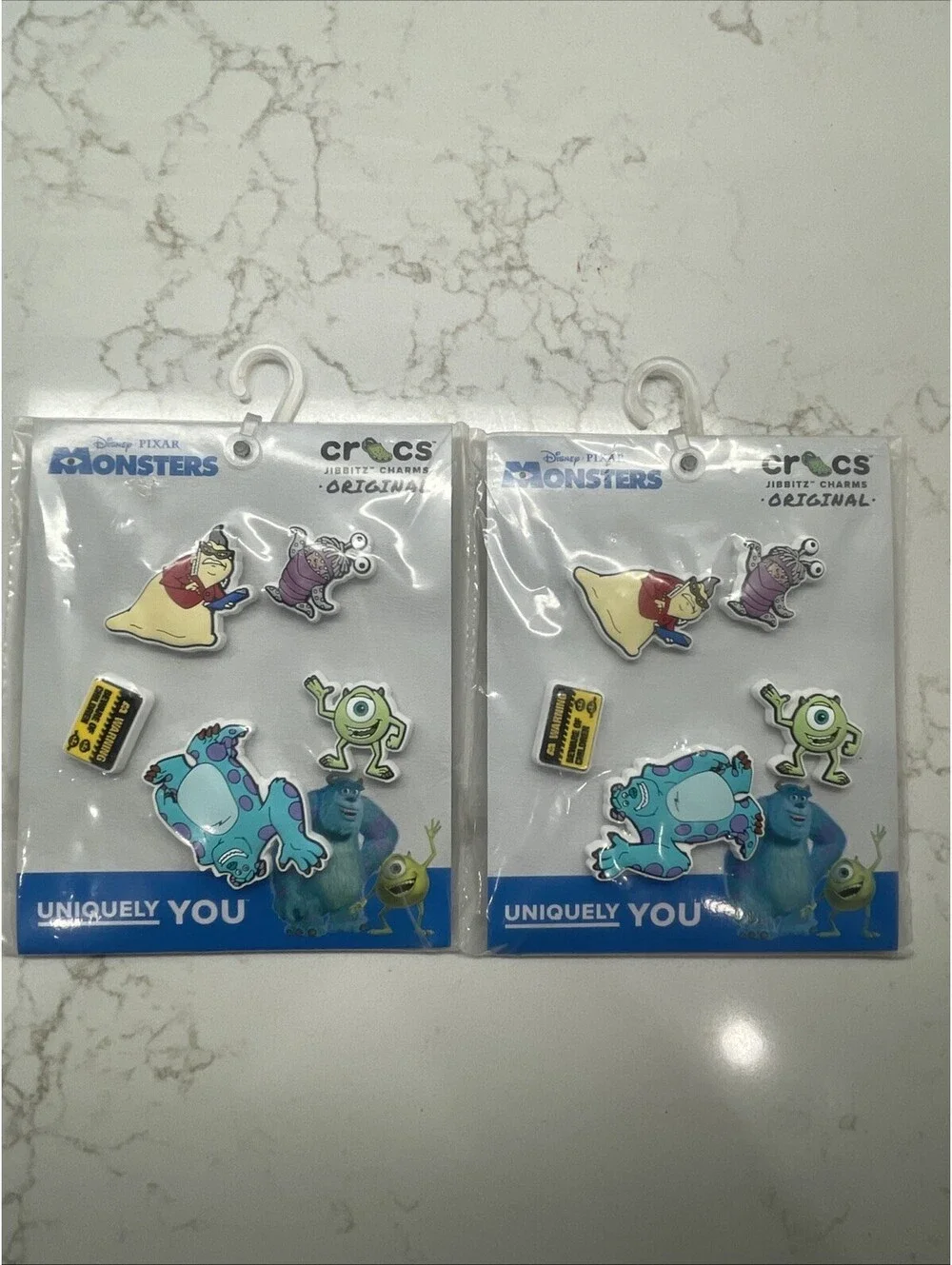 Uniquely You Crocs Jibbitz Disney Pixar Monsters Inc. - Set Of 2 Packs